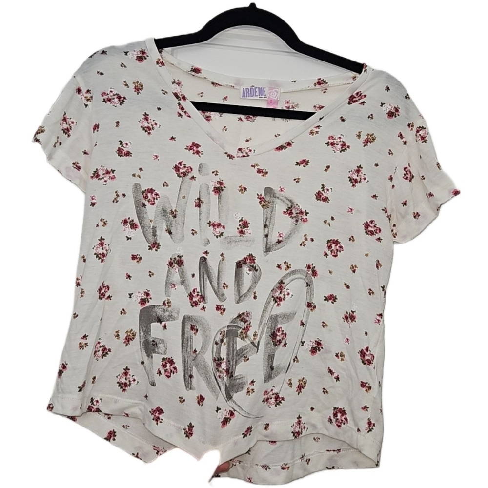 Ardene Floral Graphic Tee